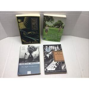 Tobias Wolff 4 Book Lot This Boys Life Old School Night In Question PB